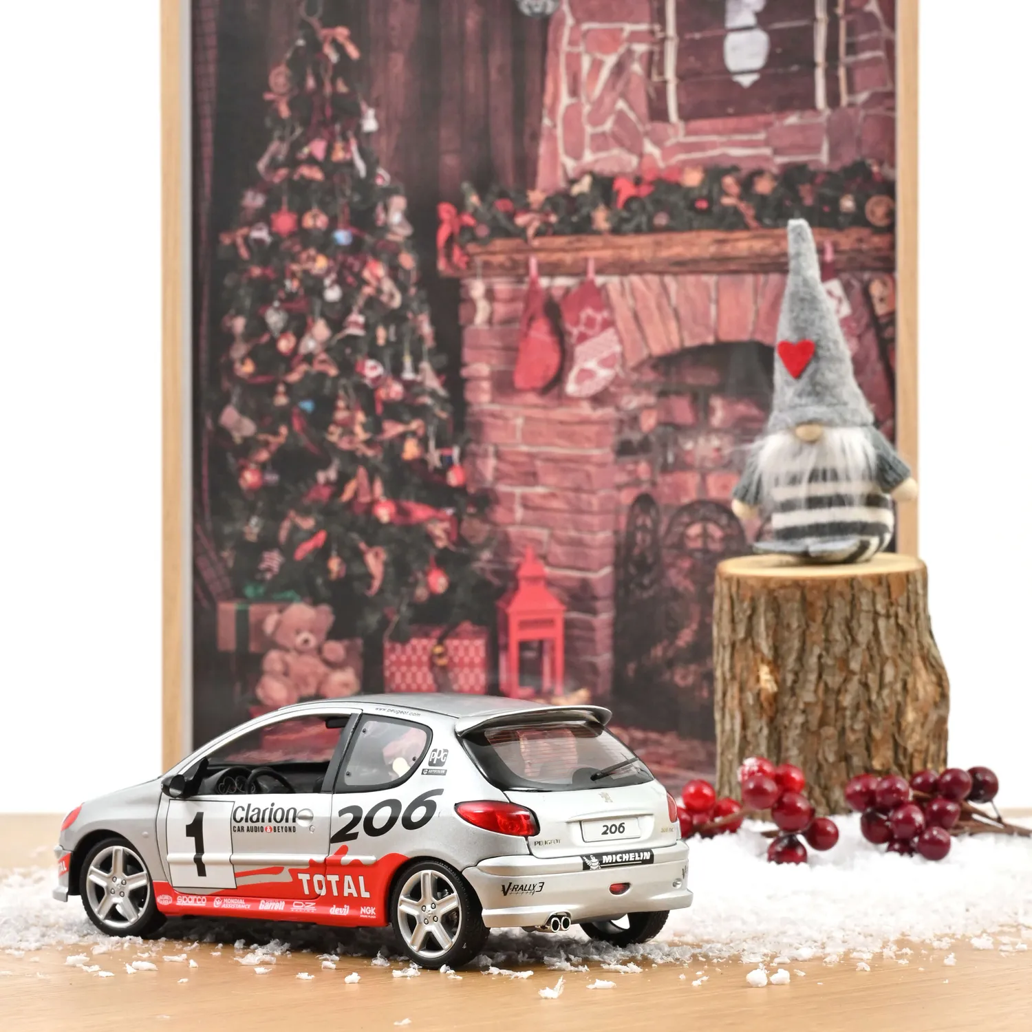 Norev Peugeot 206 WRC Edition 2003 miniature 1/18 206 ex
