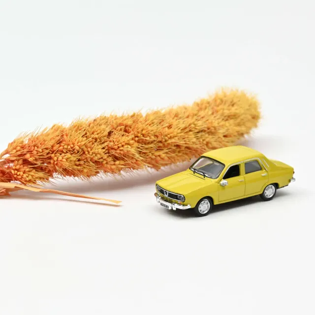 Norev Renault 12 1974 miniature 1/87 jaune citron