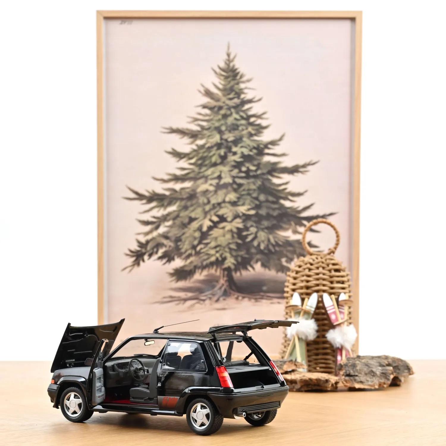 Norev Renault Super 5 GT Turbo miniature 1/18 noir 1989