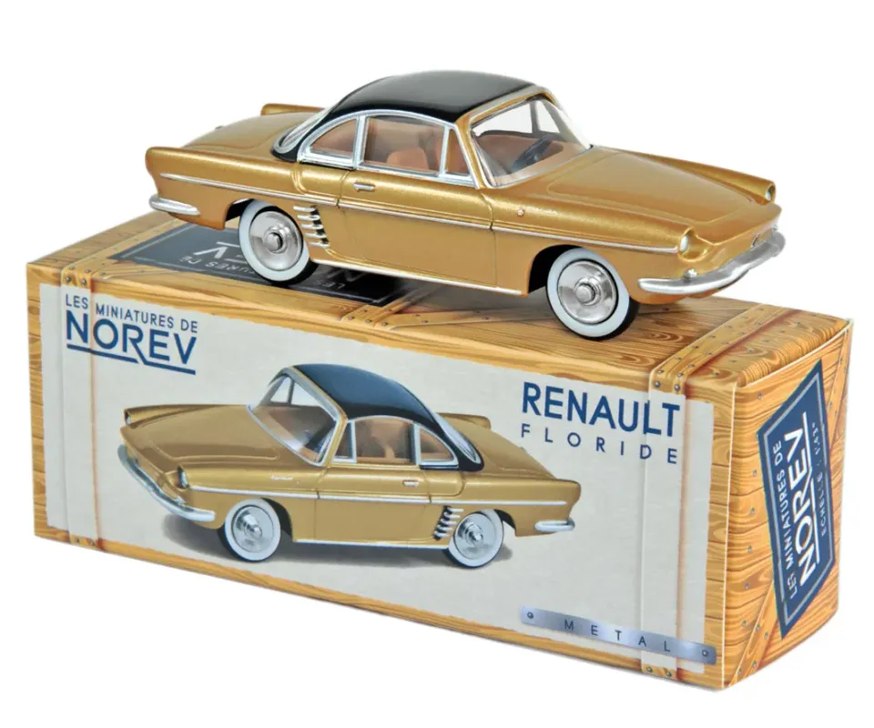 Norev Renault Floride 1959 jaune bahama miniature 1/43
