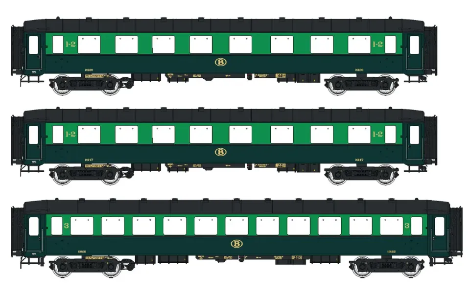 MINIS I2 coffret 3 voitures SNCB Ep.IIIa N