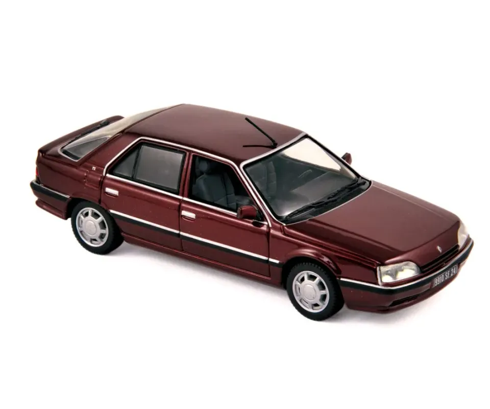 Norev Renault 25 TX 1990 voiture miniature 1/43 rouge cerise