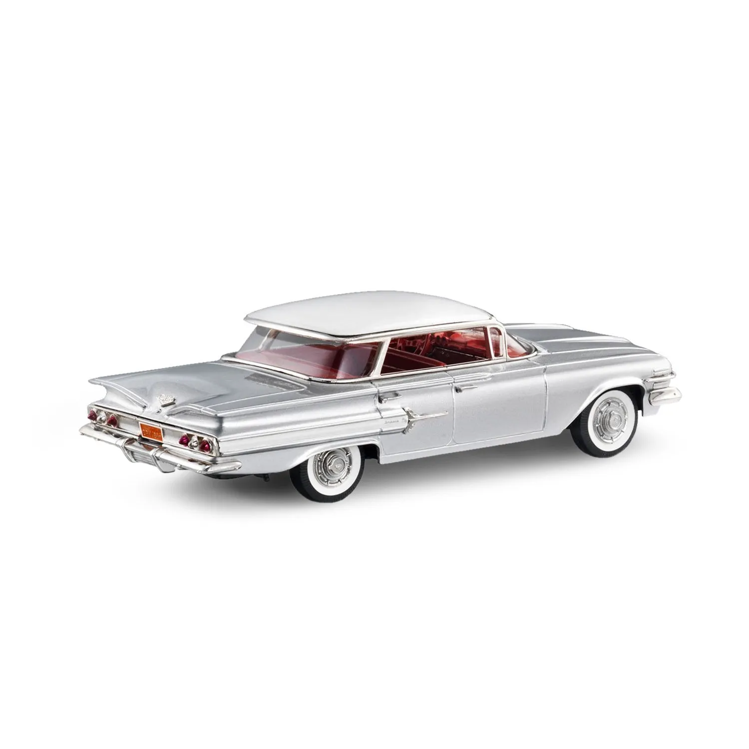 Brooklin Collection 1960 Chevrolet Impala 4-Door Sport miniature coffret argent