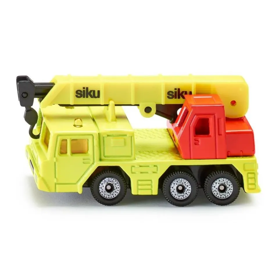 Siku 1326 chariot de grue miniature jaune/rouge 7,6 cm