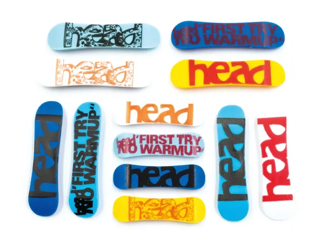 MINIS snowboards 1:32 accessoire lot 12 pièces coloris