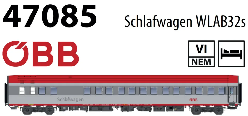 MINIS WLAB32s ÖBB voiture-lits Ep.VI T2S