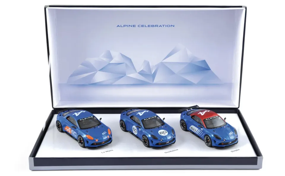 Norev Alpine Celebration 2015 coffret miniature 1/43 3 voitures
