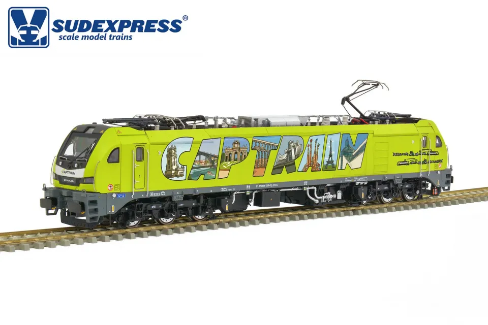 MINIS 6008-3 Euro 6000 locomotive Captrain Ep.VI