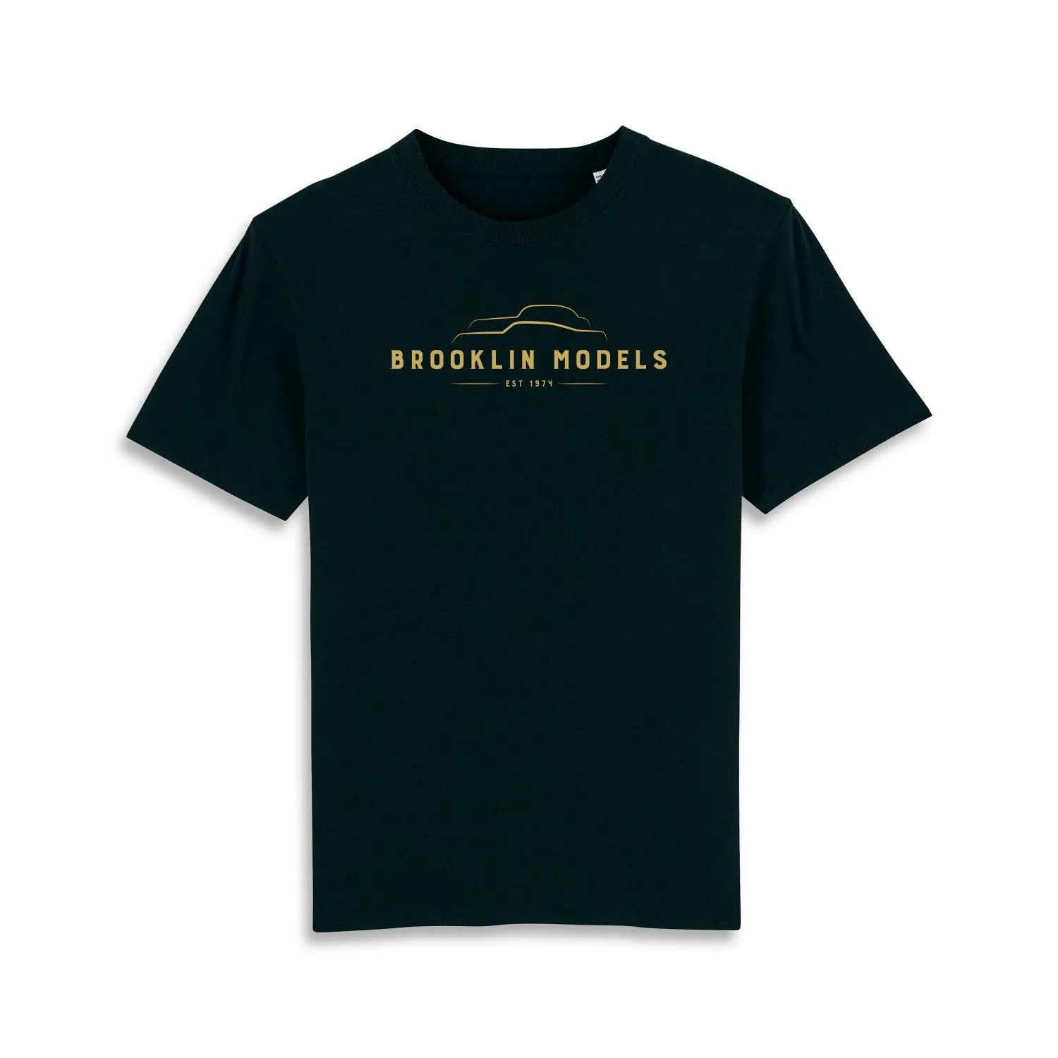 Brooklin T-Shirt t-shirt coton bio 180g blanc noir