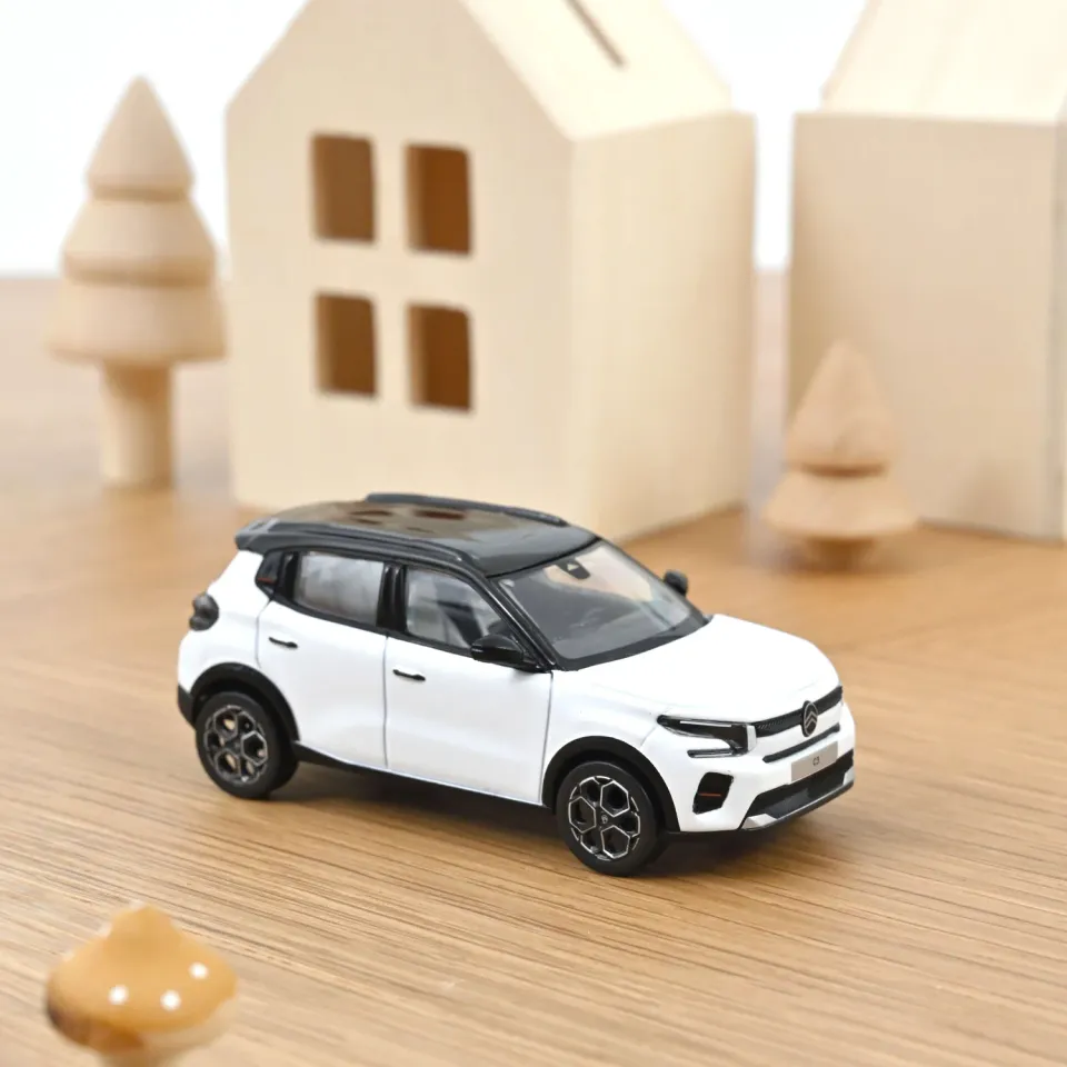 Norev Citroën C3 2024 miniature 1/43 blanc banquise noir