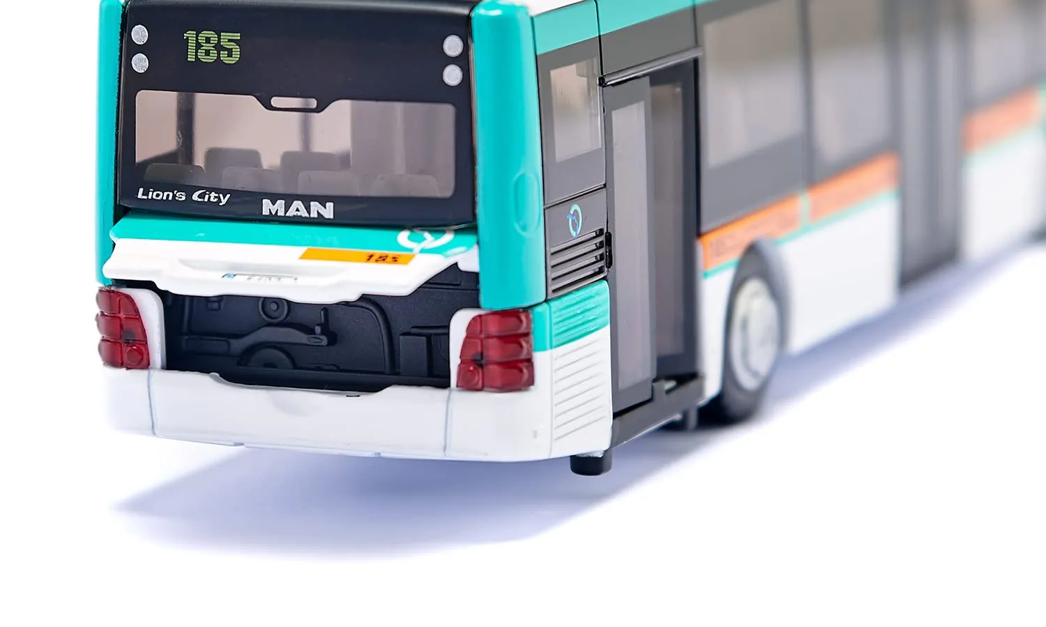Siku Super 3734001 Bus miniature blanc/turquoise portes ouvrables
