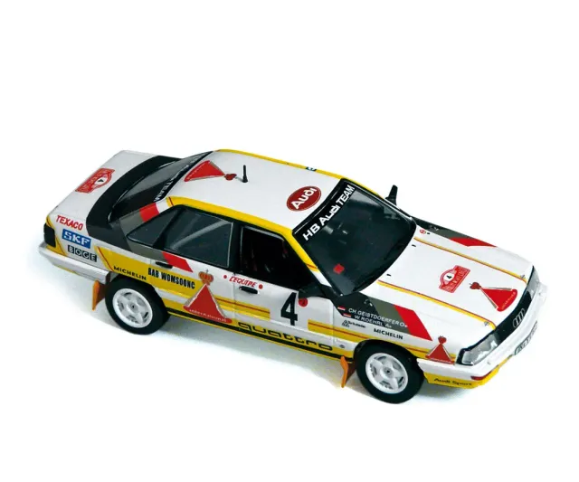 Norev Audi 200 Quattro 1987 miniature 1/43 rallye n°4