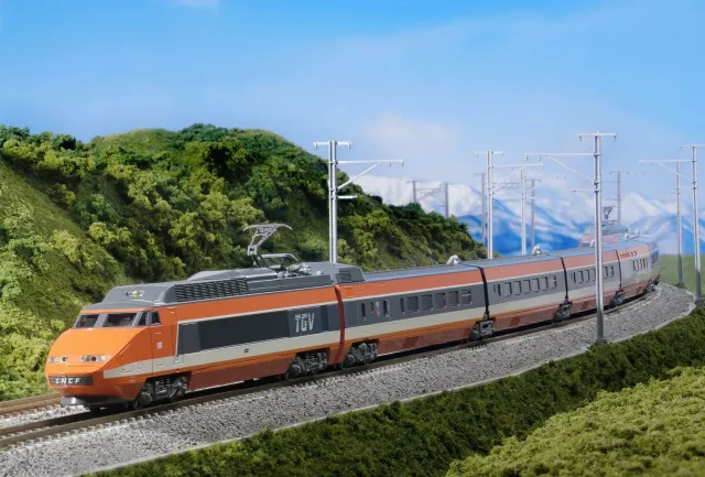 MINIS TGV Sud-Est rame 10 caisses SNCF Ep.IV sonore