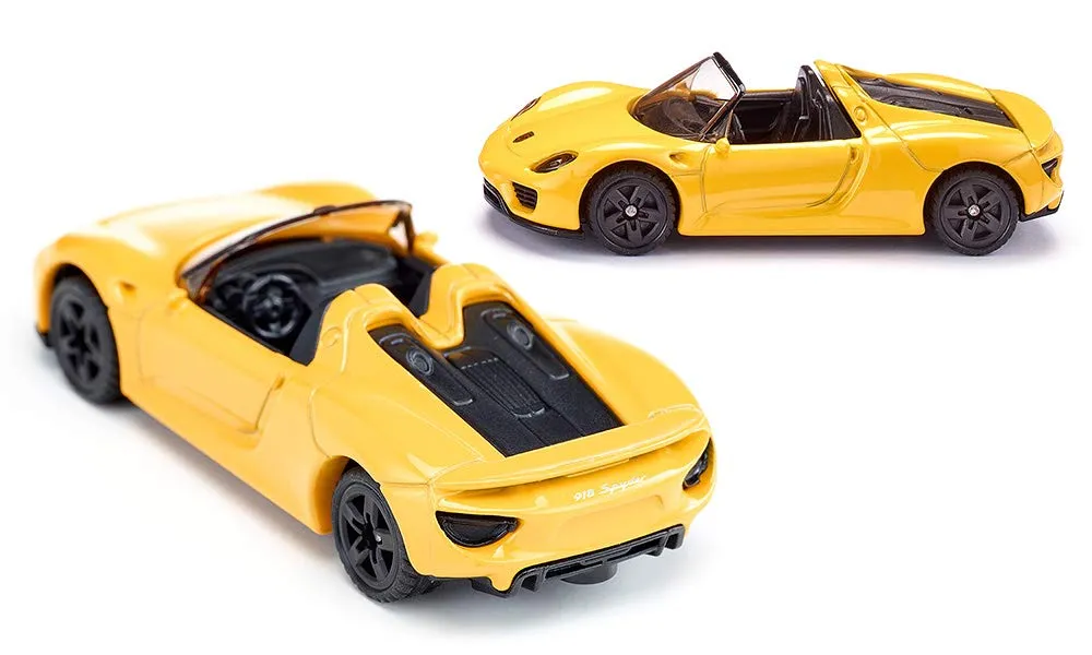 SIKU Coffret 6313 voitures sport + moto miniatures jaune rouge bleu