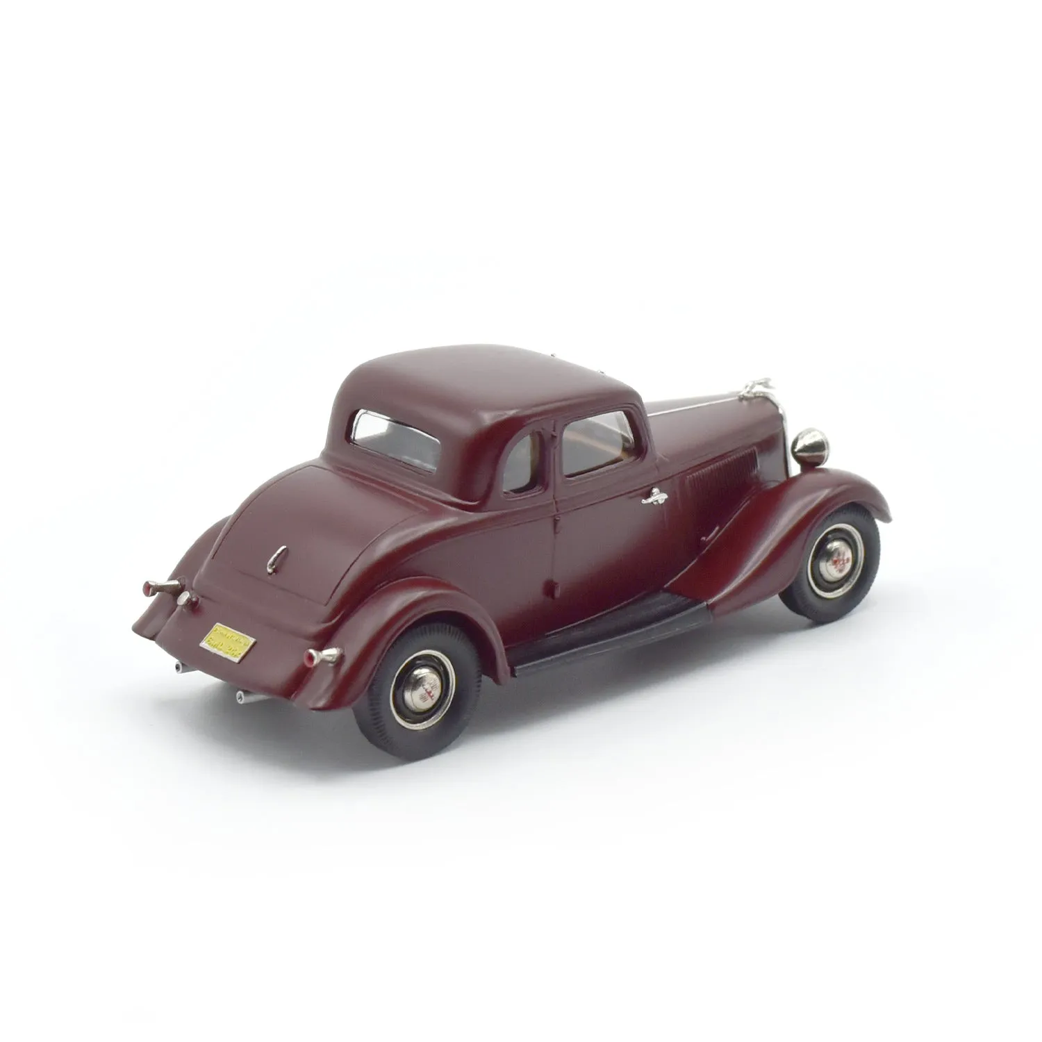 Brooklin Limited Ford 5 Window Coupe 1934 miniature marron satin