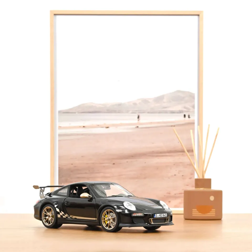 Norev Porsche 911 GT3 RS 2009 miniature 1/18 noir