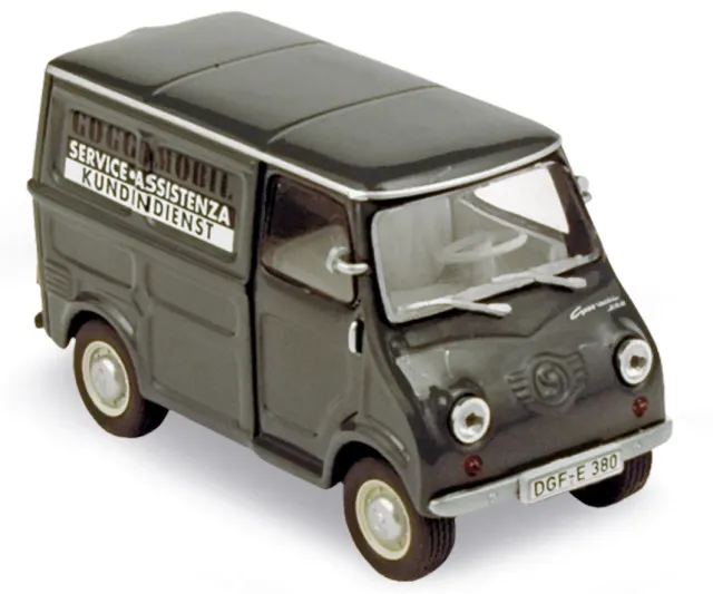 Norev Goggomobil TL 250 miniature 1/43 service 1963