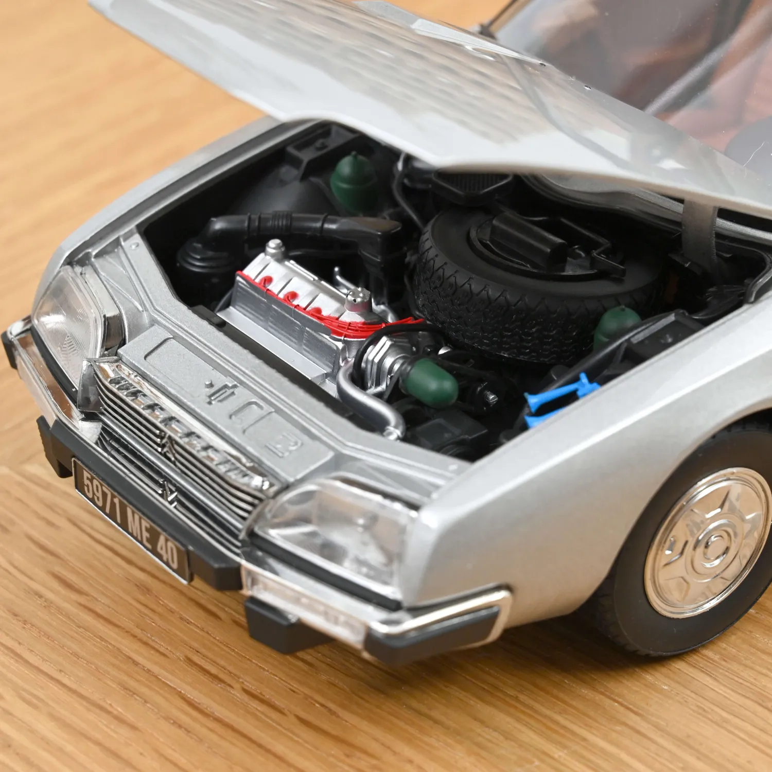 Norev Citroën CX 2200 Pallas 1976 miniature 1/18 gris Largentière