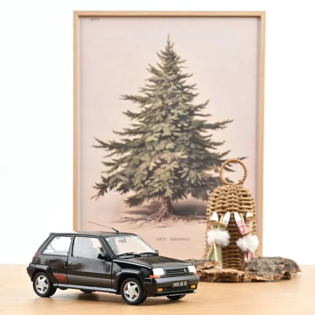 Norev Renault Super 5 GT Turbo miniature 1/18 noir 1989