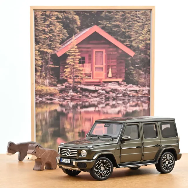 Norev Mercedes-Benz G-Class 2024 miniature 1/18 gris indium