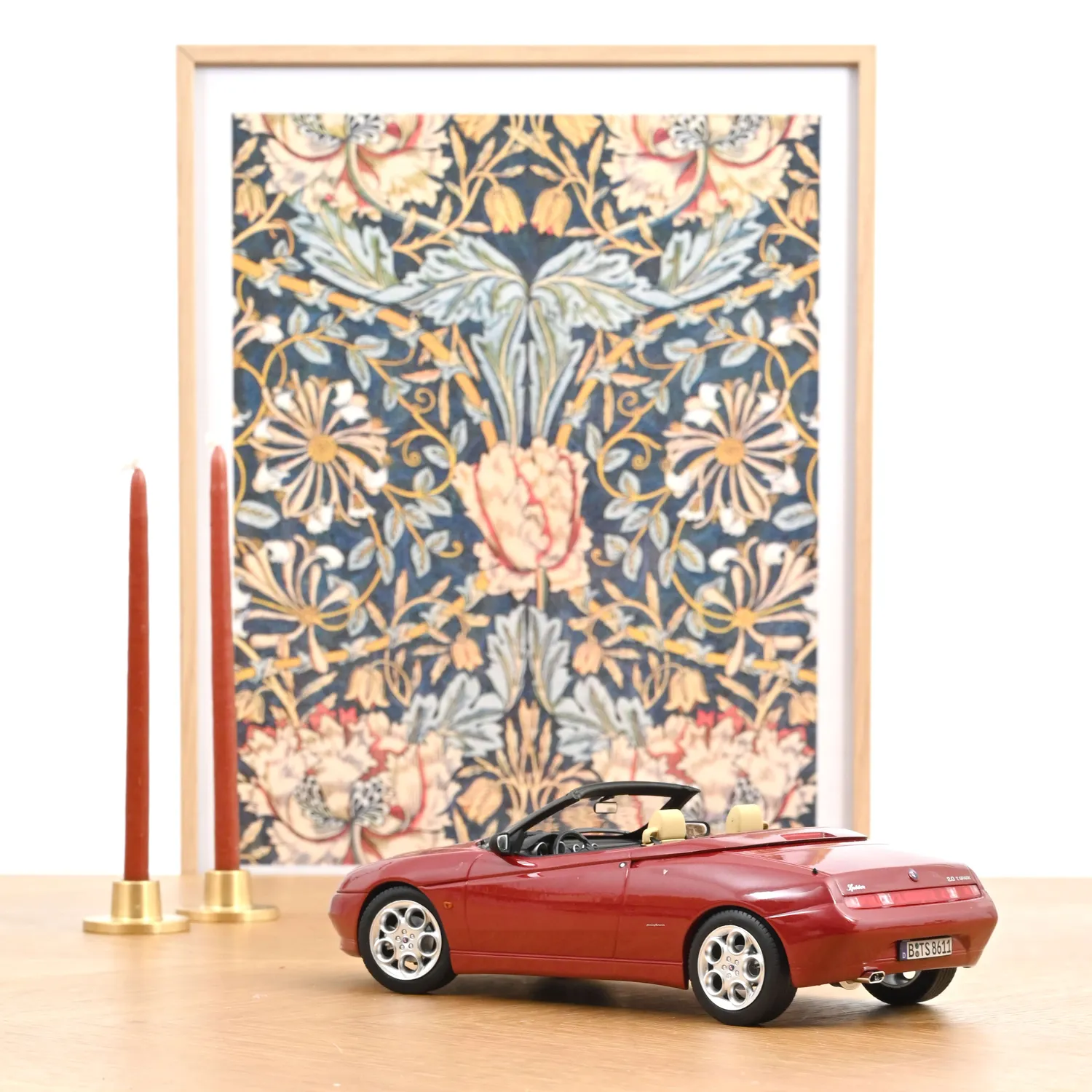 Norev Alfa Romeo Spider 1999 miniature 1/18 rouge proteo
