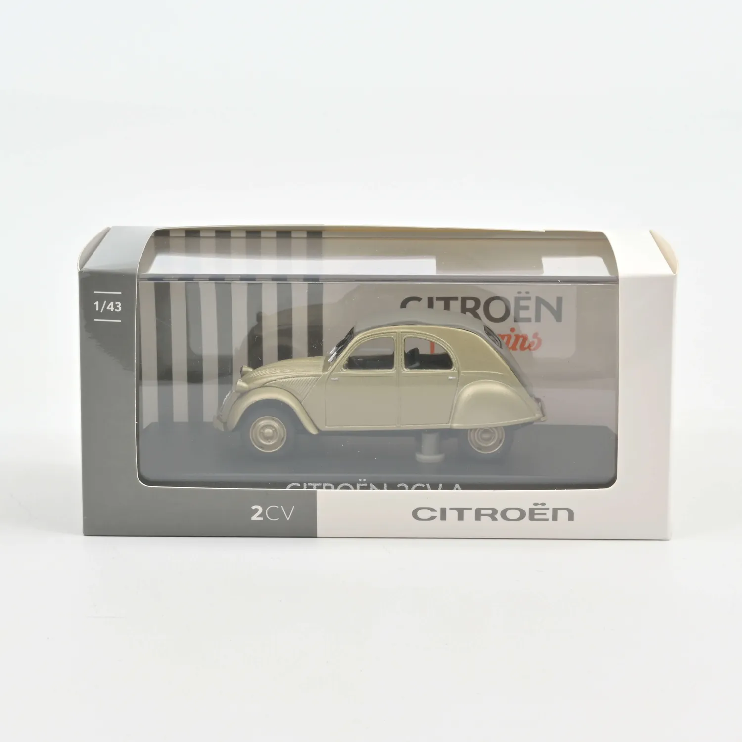 Norev Citroën 2CV A 1948 voiture miniature 1/43 grise