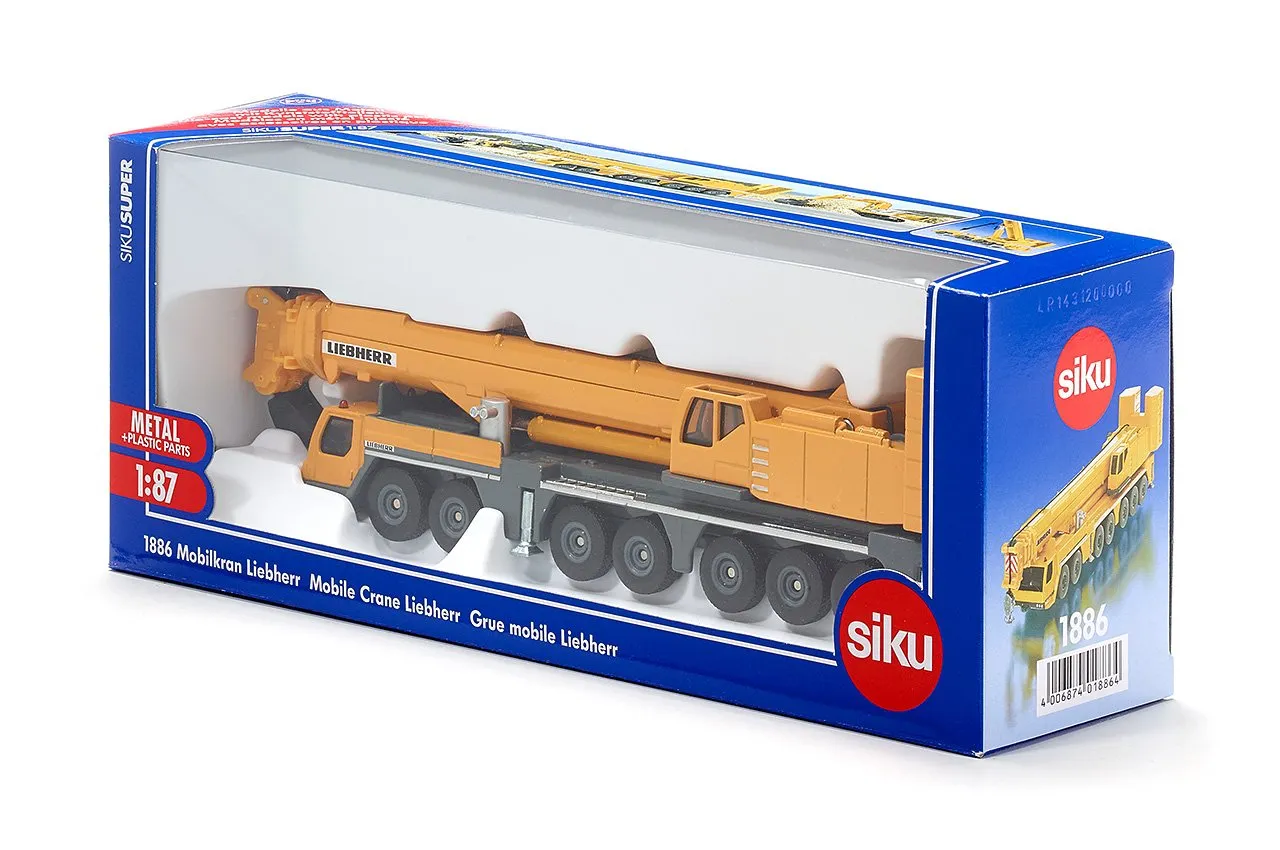 Siku Super 1886 grue mobile Liebherr jaune