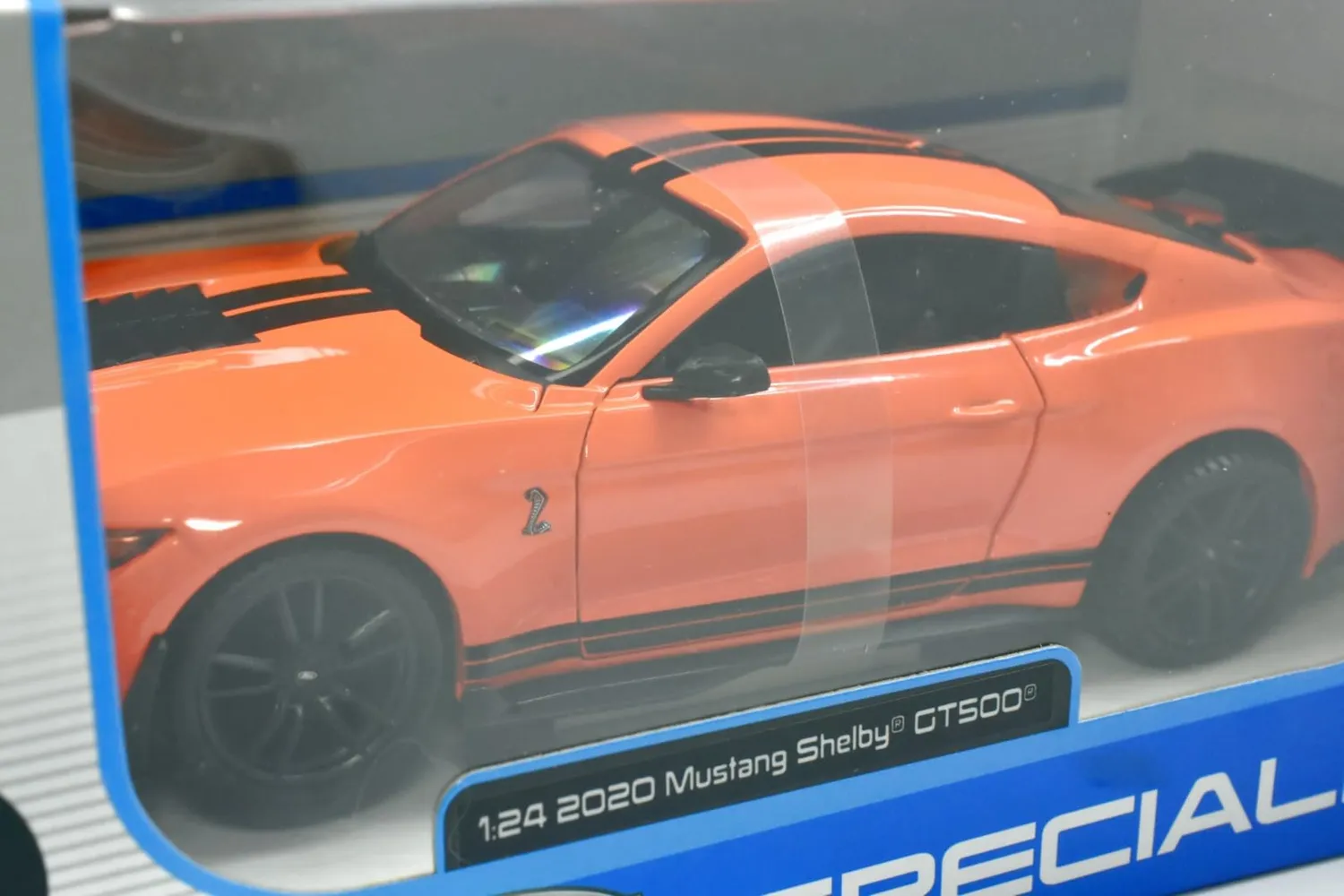 Maisto Shelby GT500 2020 voiture miniature verte 1:24