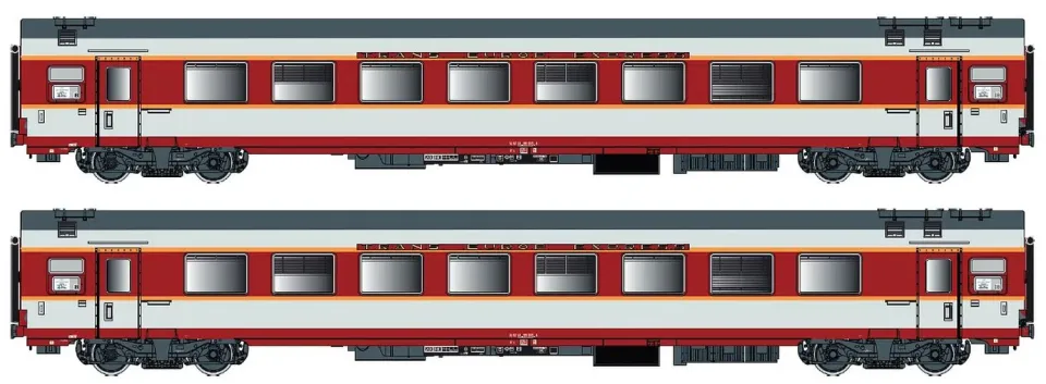 MINIS Capitole coffret voitures voyageurs N 2pièces A8u SNCF