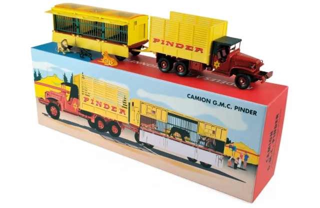 Norev GMC CCKW Pinder voiture miniature 1/43 remorque animaux