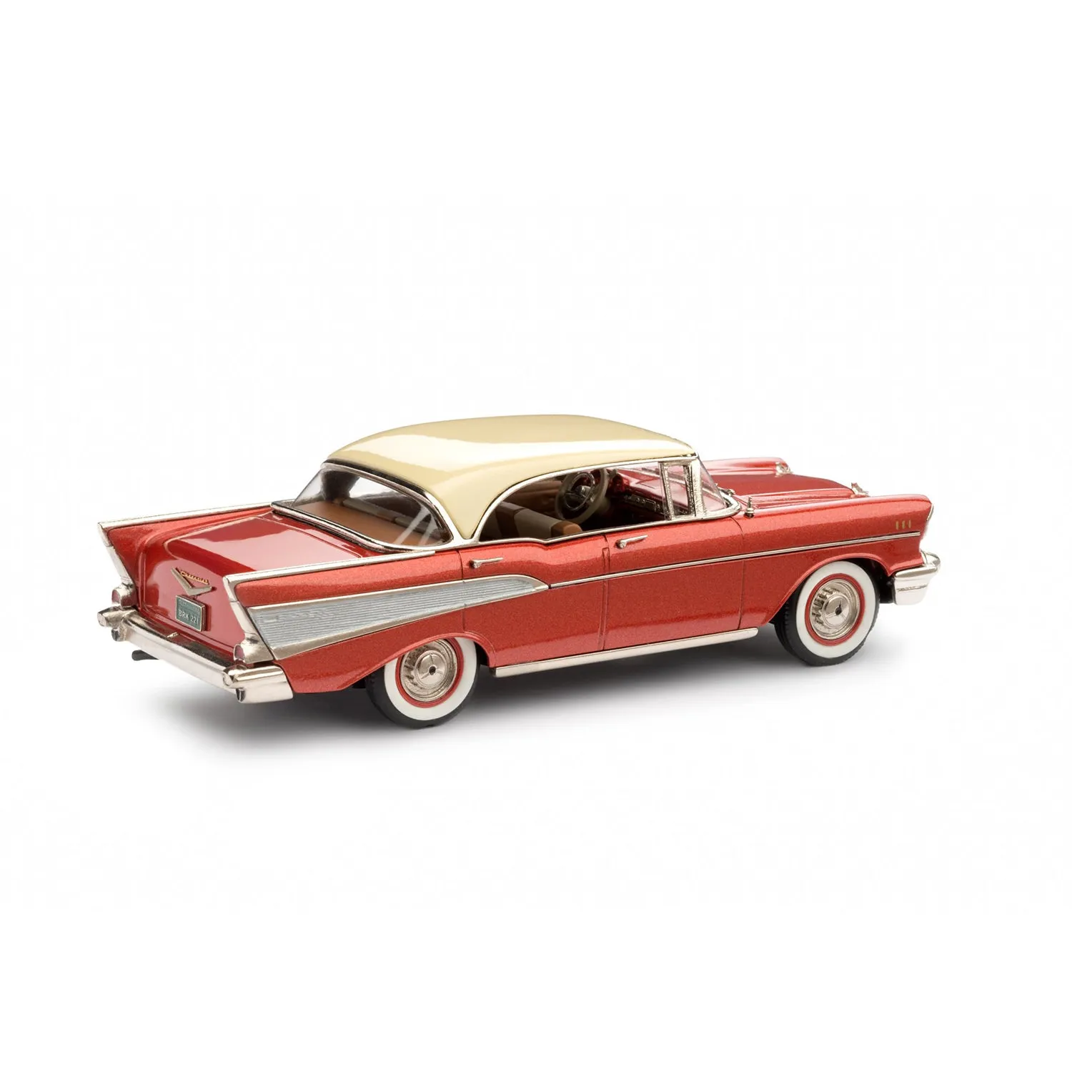 Brooklin 1957 Chevrolet Bel-Air miniature 1/43 gold beige