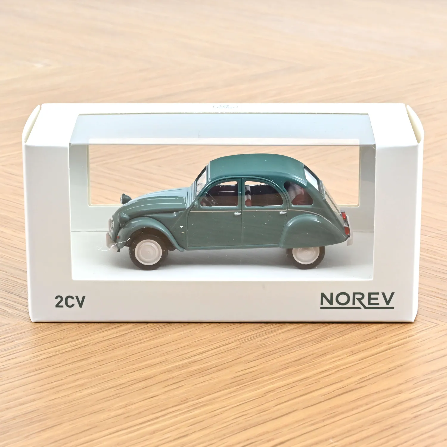 Norev Jet-car Citroën 2CV 1971 miniature 1/43 vert agave
