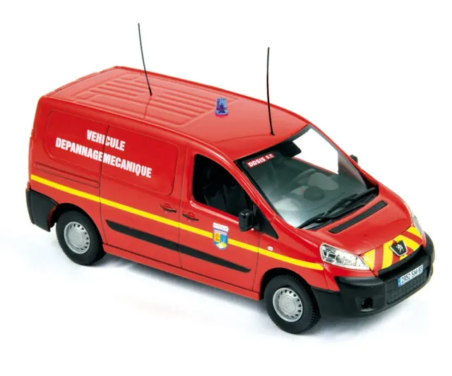 Norev Peugeot Expert 2007 miniature 1/43 pompiers dépannage