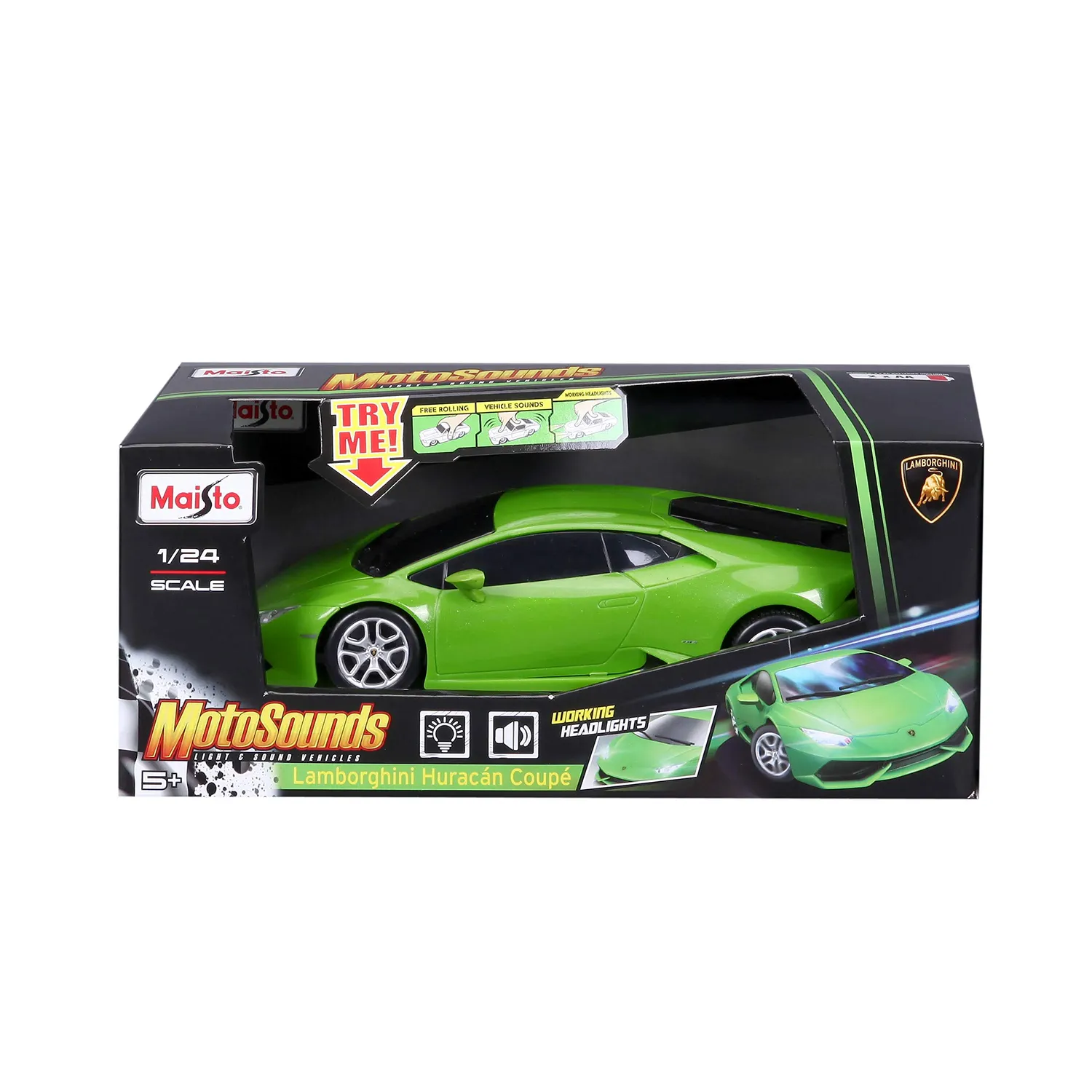 Maisto Motosound M81220 voiture sonore 1/24 lumineuse