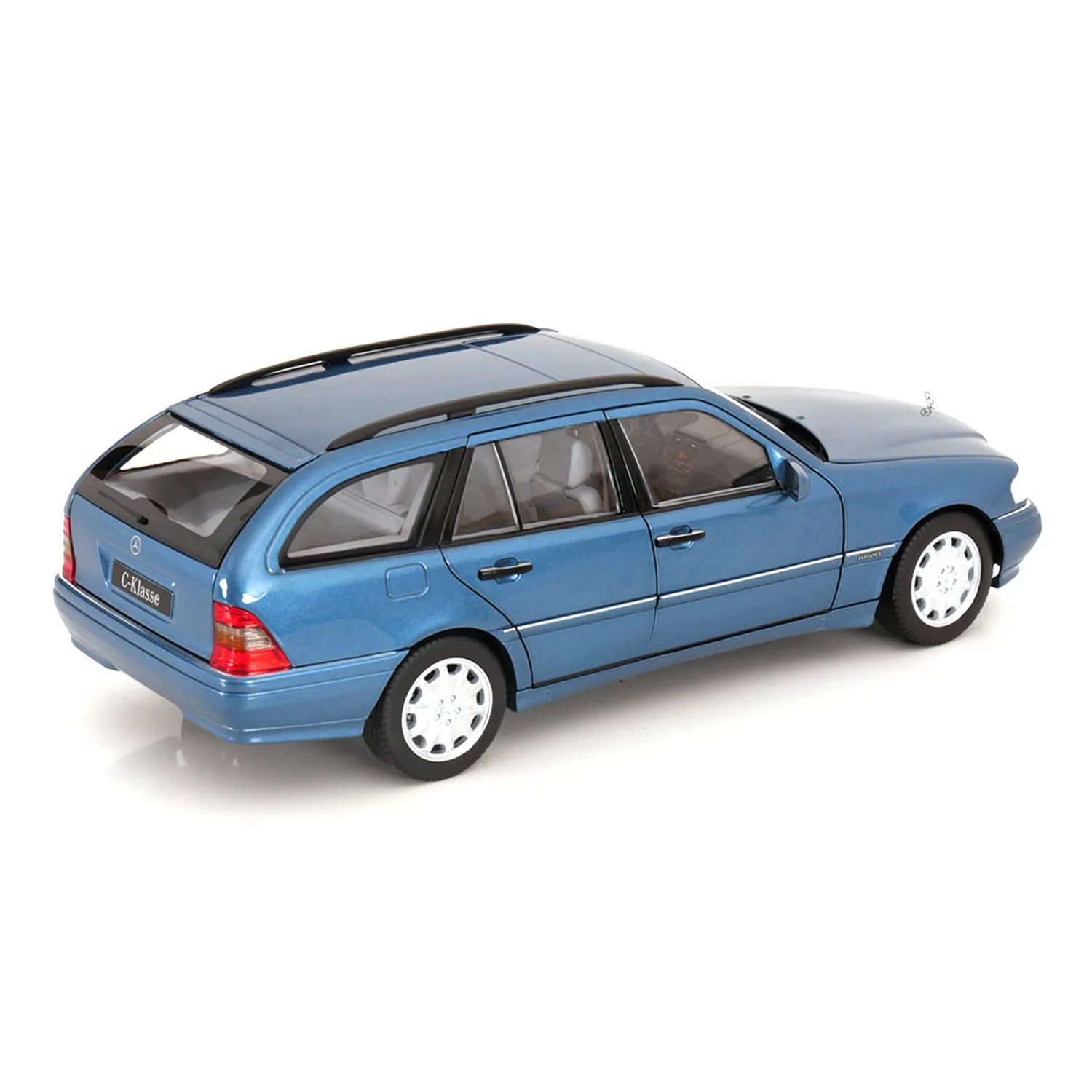 Norev Mercedes Classe C Break 1997 miniature 1/18 aquamarine