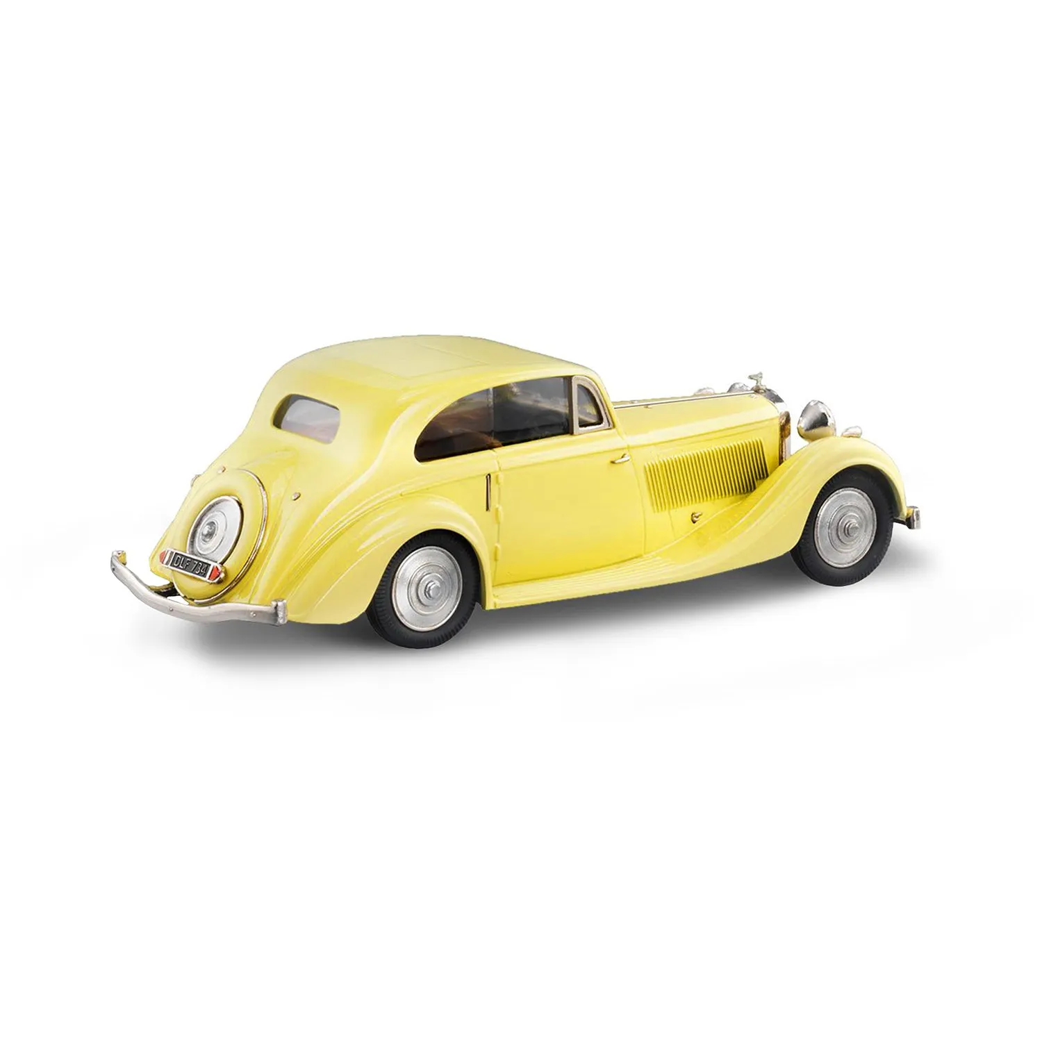 Brooklin Lansdowne Bentley 4¼ Litre 1936 miniature jaune