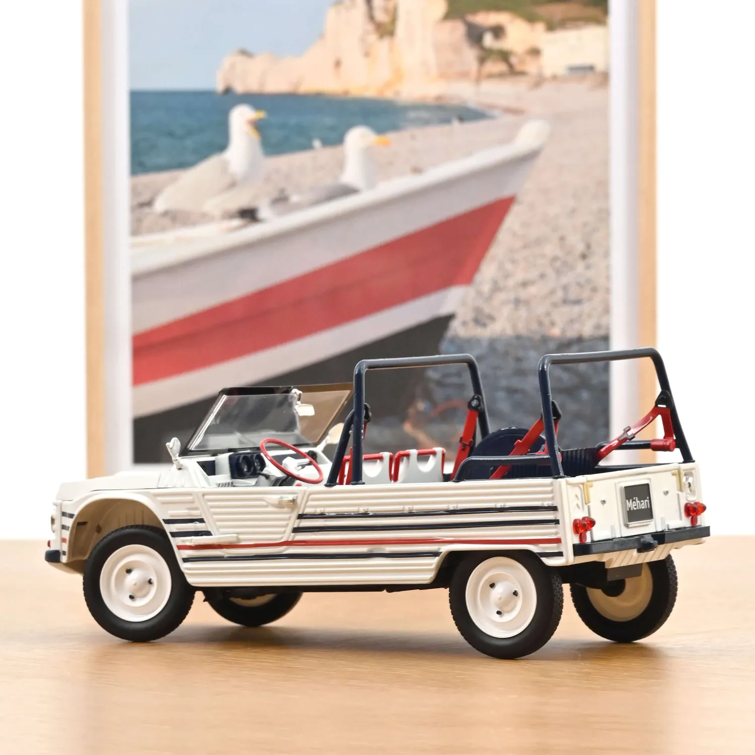 Norev Citroën Méhari 2016 miniature 1/18 tricolore