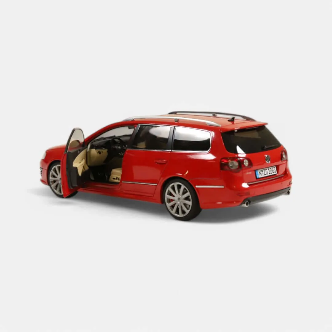 NZG VW Passat R36 break miniature 1:18 bleu biscaya