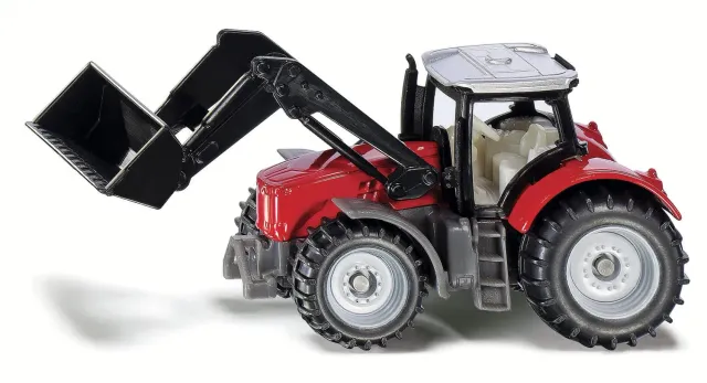 Siku Farmer 1484 Massey Ferguson tracteur miniature rouge