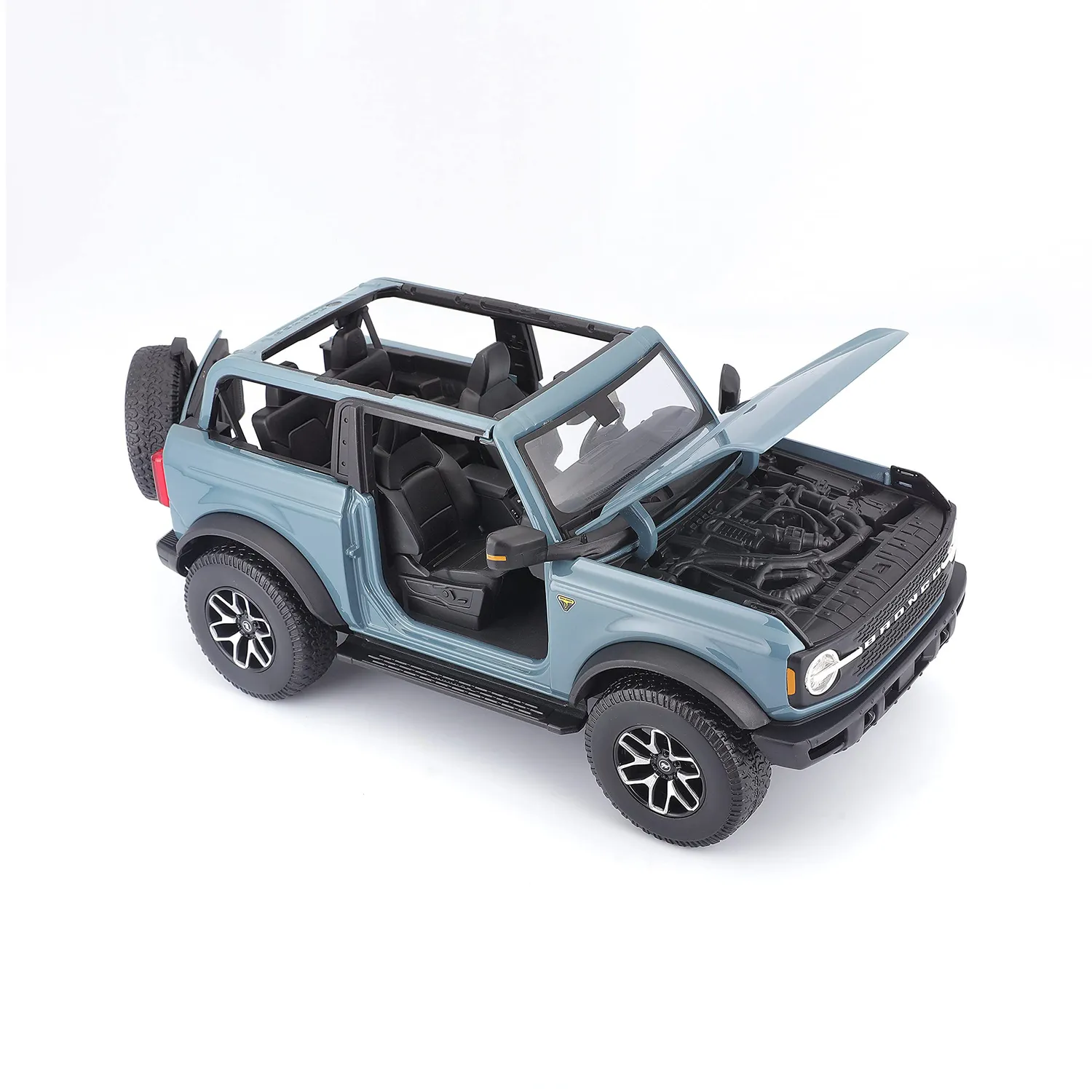 Bburago Ford Bronco miniature 1/18 bleu métal