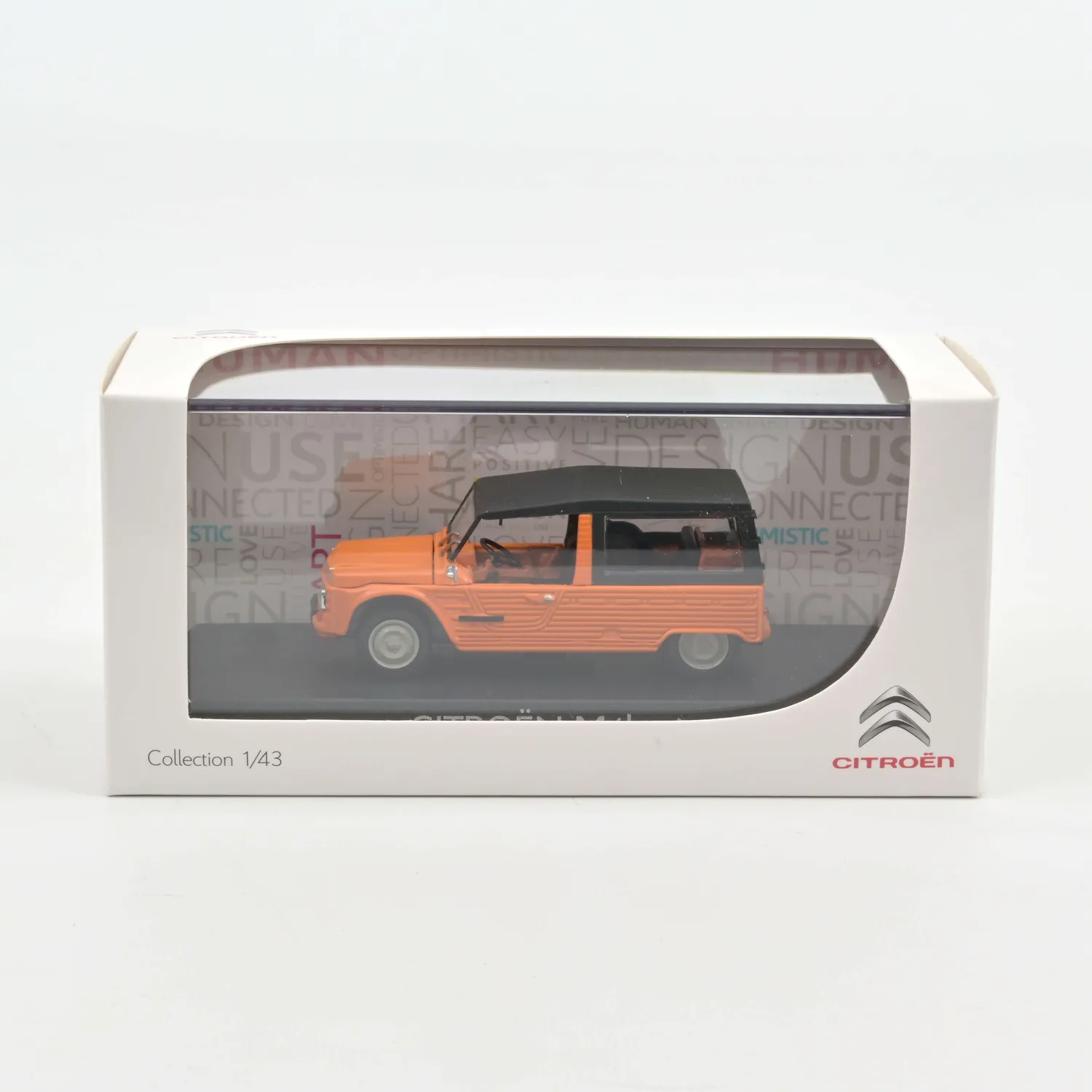 Norev Citroën Méhari 1978 miniature 1/43 orange Kirghiz