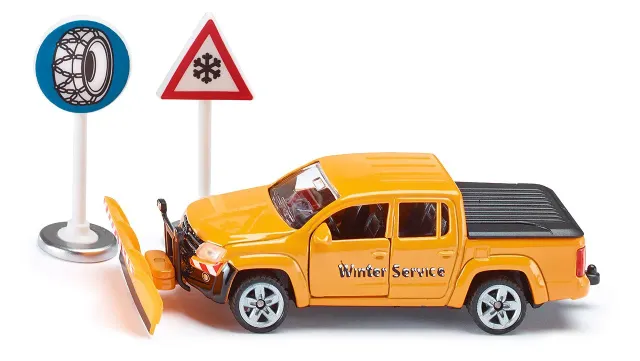 Siku Super 2546 VW Amarok chasse-neige orange