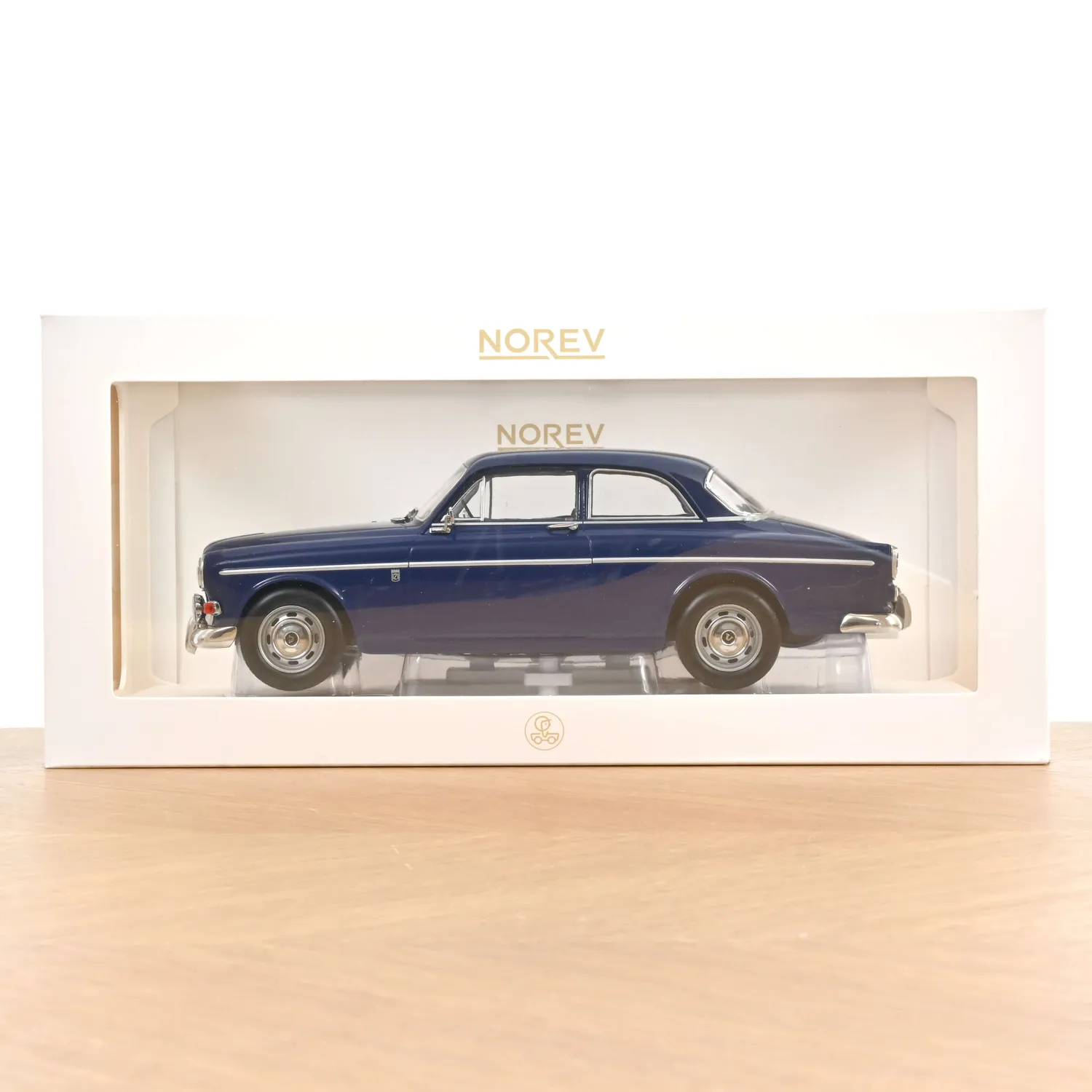 Norev Volvo Amazon 1966 miniature 1/18 bleu minuit