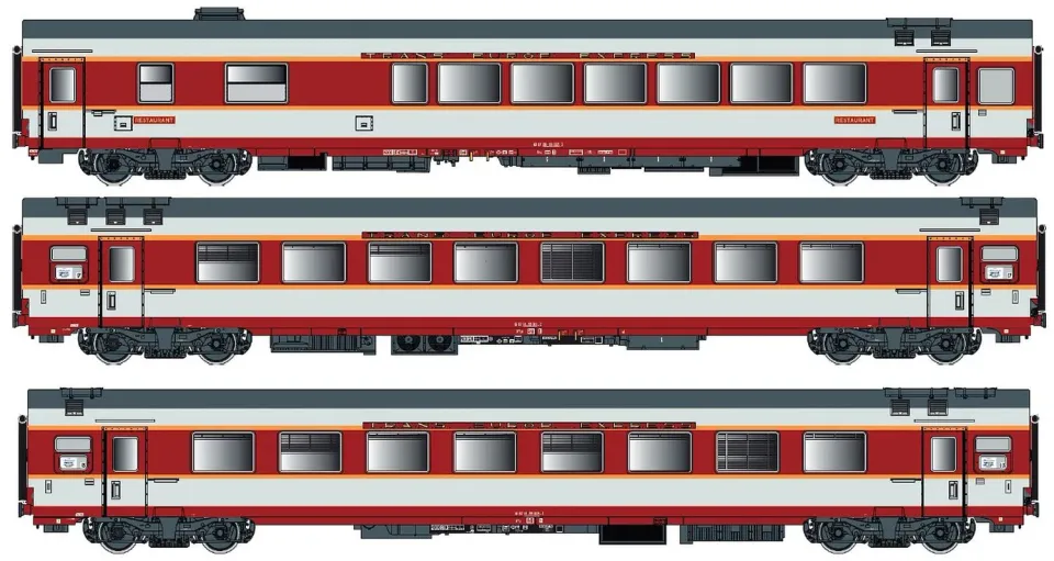 MINIS GC SNCF Etendard coffret 3 voitures Ep IV AC