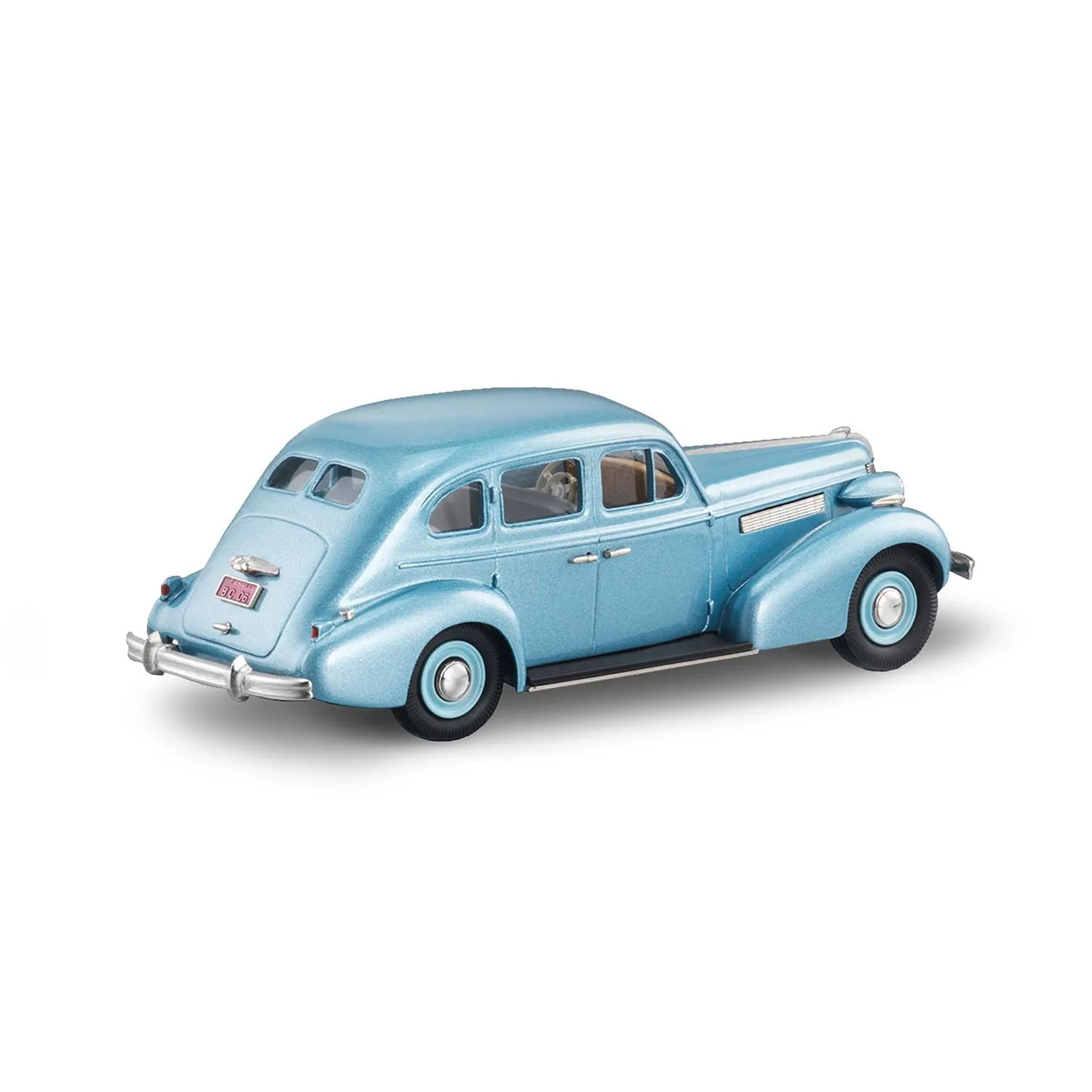 Brooklin Buick 1937 Special M-47 voiture miniature 1/43 bleu