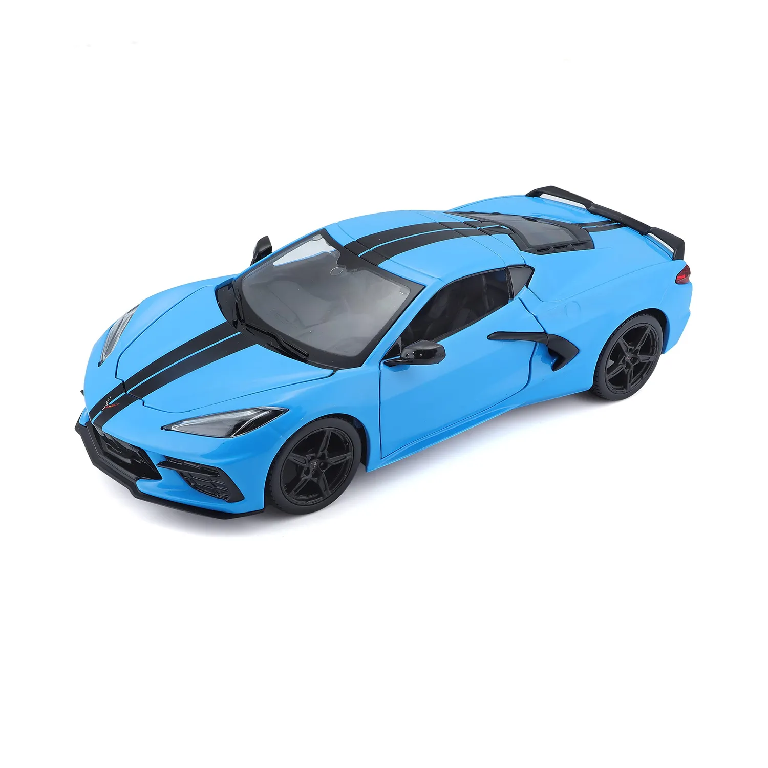 Maisto Chevrolet Corvette voiture miniature bleue 1/24 métal