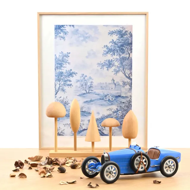 Norev Bugatti Type 35 1925 miniature 1/12 bleue