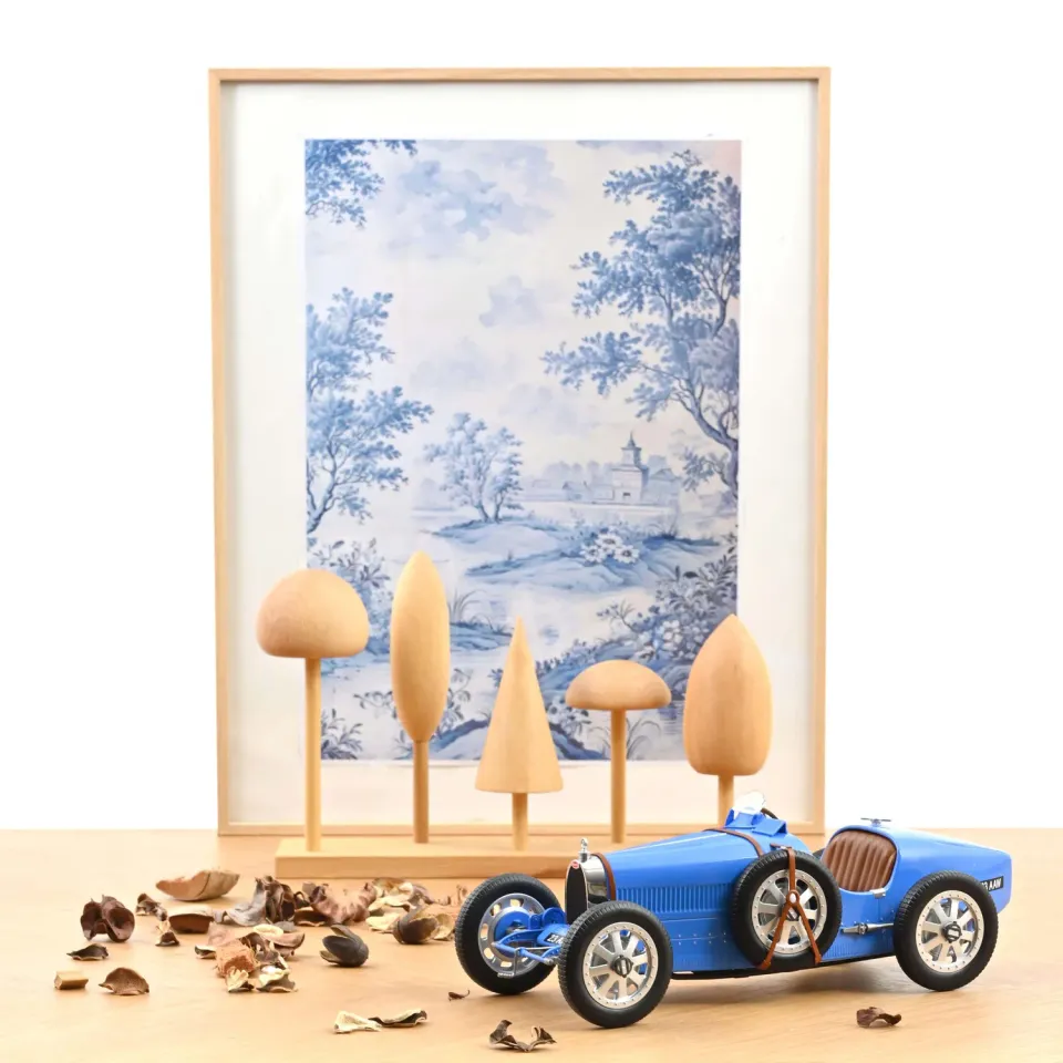 Norev Bugatti Type 35 1925 miniature 1/12 bleue