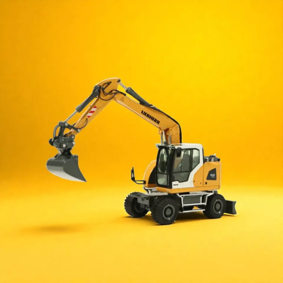 NZG Liebherr A918 Compact pelle miniature 1:50 Génération 8