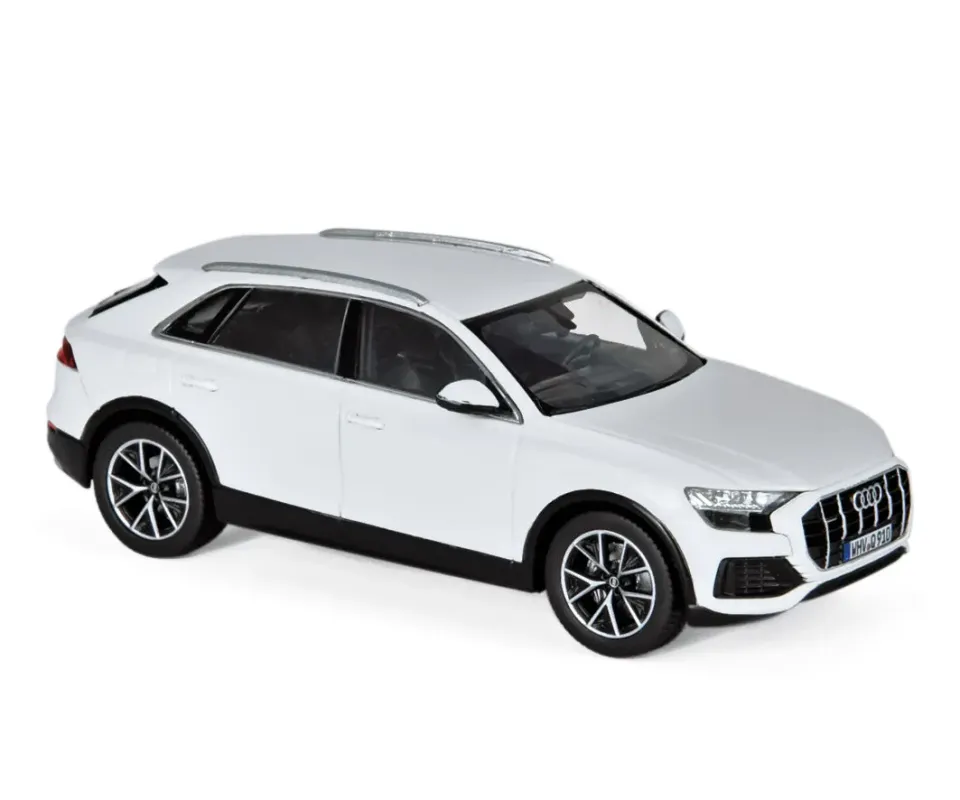 Norev Audi Q8 2018 voiture miniature 1/43 blanc